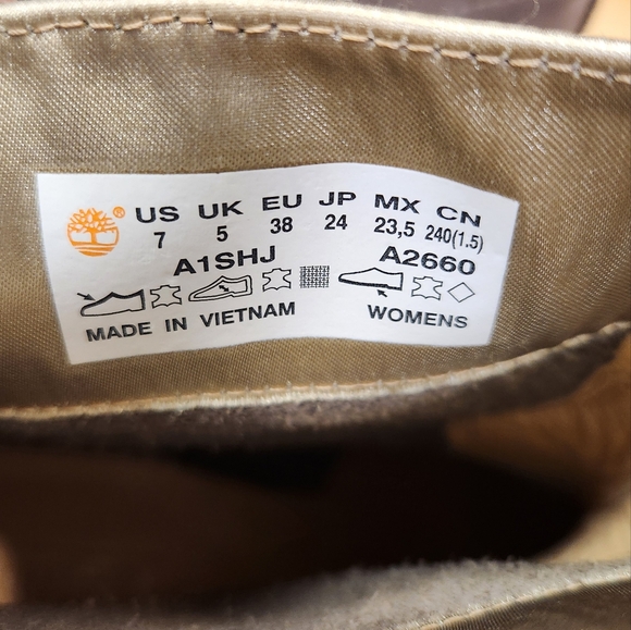 Timberland Boot Company Vintage Ankle Boot Sz. 7 - Picture 5 of 6